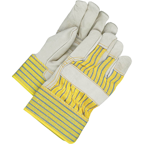 Fitters Gloves with Patch Palm, One Size, Grain Cowhide Palm, Fleece Inner Lining Equipment World