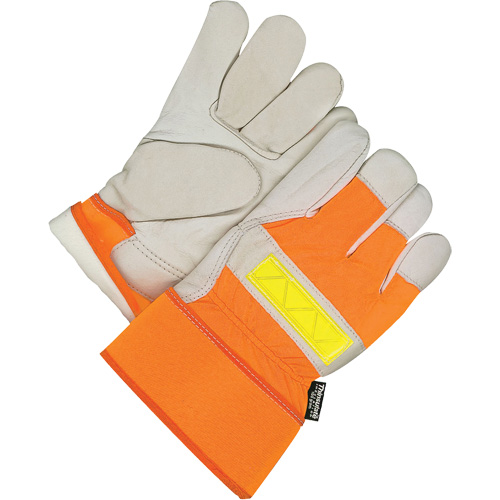Fitter Gloves, Large, Grain Cowhide Palm, Thinsulate Inner Lining Equipment World