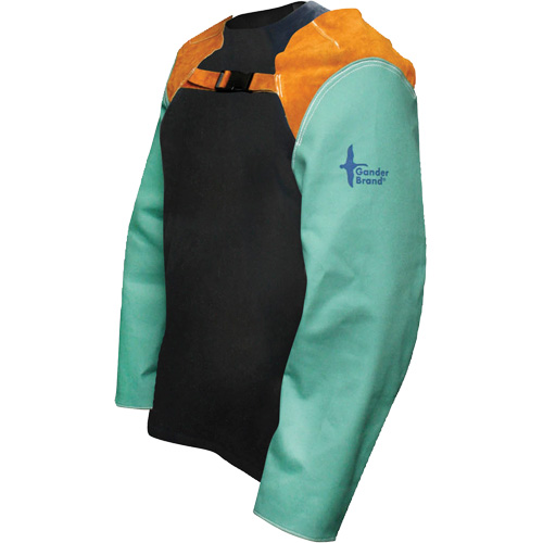 FR Canvas Welding Sleeves, 24" L, Green Equipment World