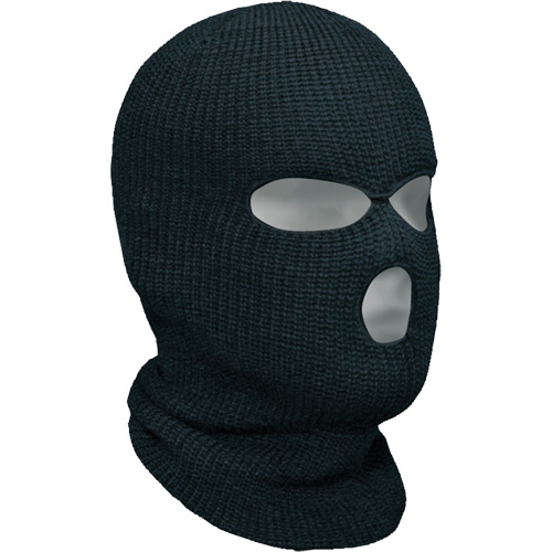 Classic 3-Hole Balaclava, Acrylic, Black Equipment World