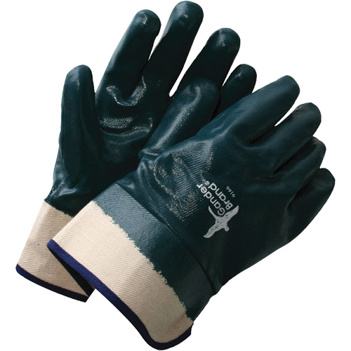 Gants enduits Deny avec poignet de s&eacute;curit&eacute;, Taille unique, R&ecirc;vetement Nitrile, Enveloppe en Coton Equipment World