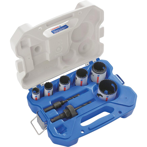 Ensemble de scies-cloches d'entrepreneur Speed Slot, 9 morceaux Equipment World