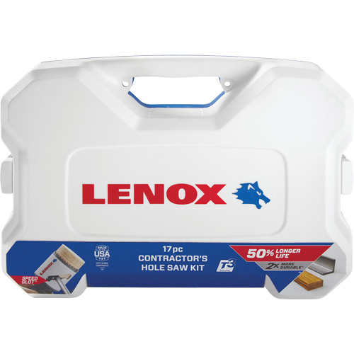 Contractor's Speed Slot&reg; Hole Saw Kit, 17 Pieces Equipment World