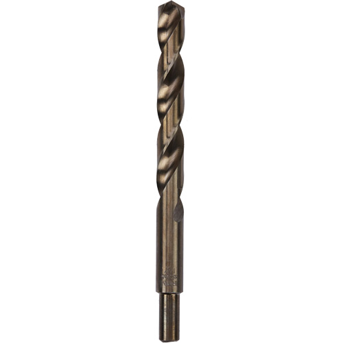 Heavy-Duty Jobber Drill Bit, High Speed Cobalt, 1/2", 6" L, 1-1/2" Flute, 135° Point Angle Equipment World