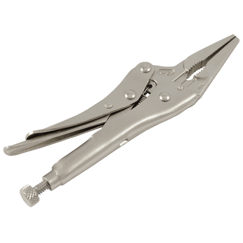 Locking Pliers, 6" Length, Long Nose Equipment World