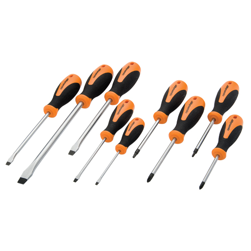 Screwdriver Set, 9 Pcs. Equipment World