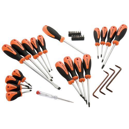 Screwdriver Set, 36 Pcs. Equipment World