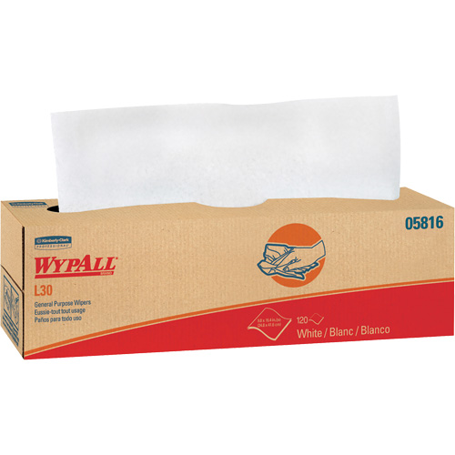 WypAll&reg; L30 General Purpose Towels, All-Purpose, 16-2/5" L x 9-4/5" W Equipment World