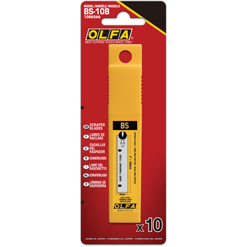 100mm BS-10B Dual-Edge Scraper Blades Equipment World