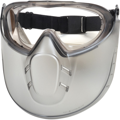 Lunettes de s&eacute;curit&eacute; Capstone Shield avec &eacute;cran facial amovible, Lentille Transparent, Antibu&eacute;e, Ventilation Directe/Ferm&eacute; Equipment World