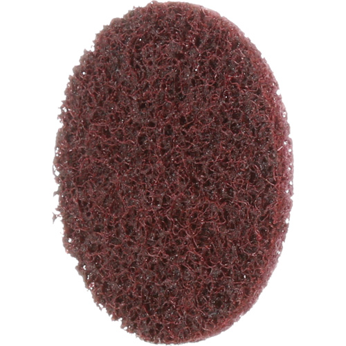 Disque de conditionnement de surface SC-DR Roloc Scotch-Brite, 2" dia., Grain Moyen, Oxyde d'aluminium Equipment World