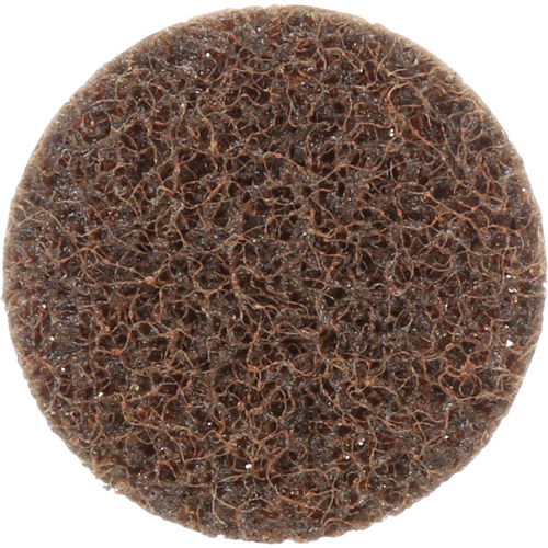 Disque de conditionnement de surface SC-DR Roloc Scotch-Brite, 2" dia., Grain Cors&eacute;, Oxyde d'aluminium Equipment World