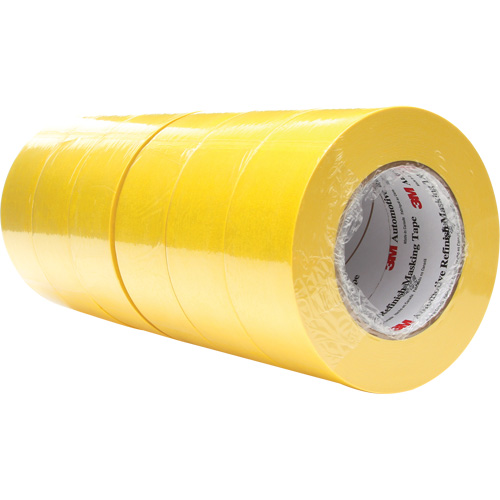 Ruban-cache de finition pour finition automobile 388N, 48 mm (2") x 55 m (180'), Jaune Equipment World
