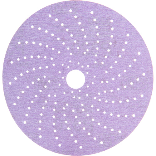 Hookit Purple Clean Sanding Disc, 6" Dia., 320+ Grit, Aluminum Oxide Equipment World