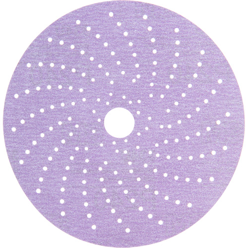Hookit Purple Clean Sanding Disc, 6" Dia., P240 Grit, Aluminum Oxide, C-Weight Equipment World