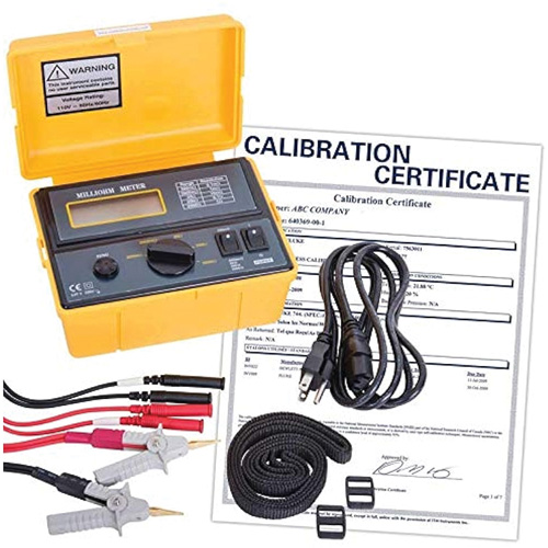 110 V Milli-Ohmmeter with ISO Certificate Equipment World