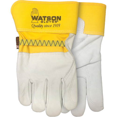 Double Trouble Gloves, One Size, Grain Cowhide Palm Equipment World