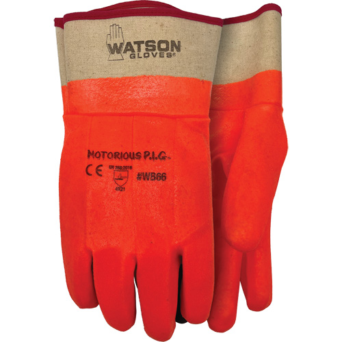 Notorious P.I.G. Gloves, One Size, Nitrile/PVC Coating, Jersey Shell Equipment World