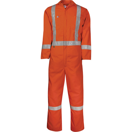 Westex UltraSoft&reg; Unlined Contractor Coveralls, Size 2X-Large, Orange, 8.7 cal/cm² Equipment World