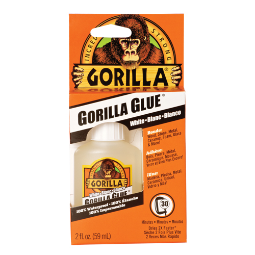 Colle, 2 oz, Bouteille pressable, Blanc Equipment World