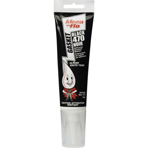 Compos&eacute; &agrave; joints de silicone 470, Tube, Noir Equipment World