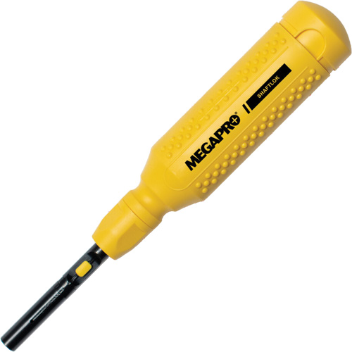 Original SHAFTLOK 15-in-1 Multi-Bit Screwdriver, 8-37/50" L, Textured Handle Equipment World
