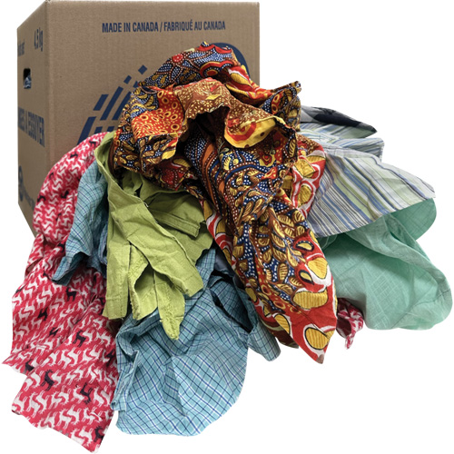 Wiper Rags, Mix Colours, 10 lbs. Equipment World