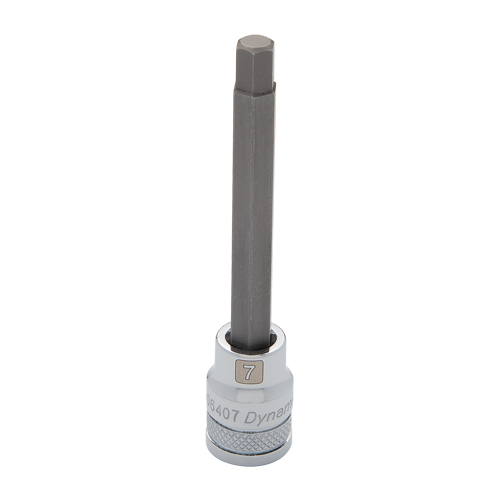 Long Metric Bit Socket, 10 mm x 3-5/8" L, 3/8" Drive Equipment World