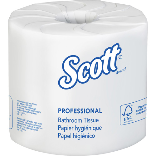 Scott&reg; Essential Toilet Paper, 2 Ply, 506 Sheets/Roll, 169' Length, White Equipment World