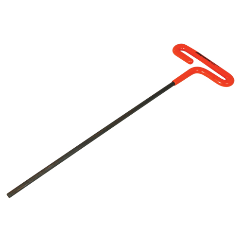 Loop Handle Hex Key, Hex End, 4 mm x 9.75" L, T Handle Equipment World