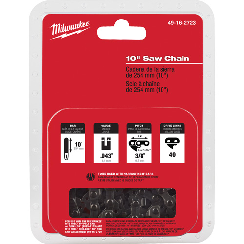 M18 Fuel 10" Saw Chain Equipment World