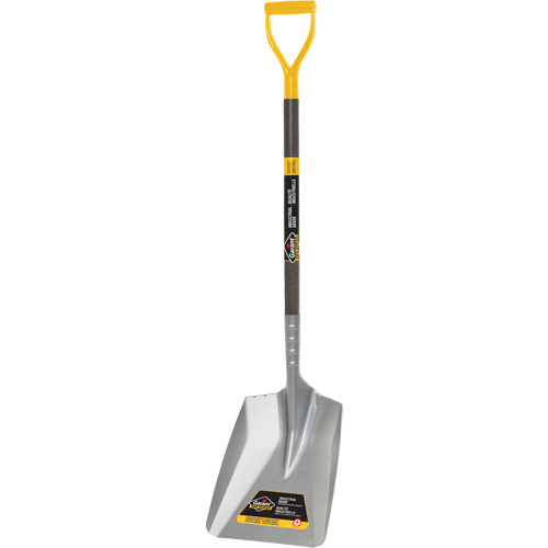 Yukon Snow Shovel, Aluminum Blade, 14" Wide, D-Grip Handle Equipment World