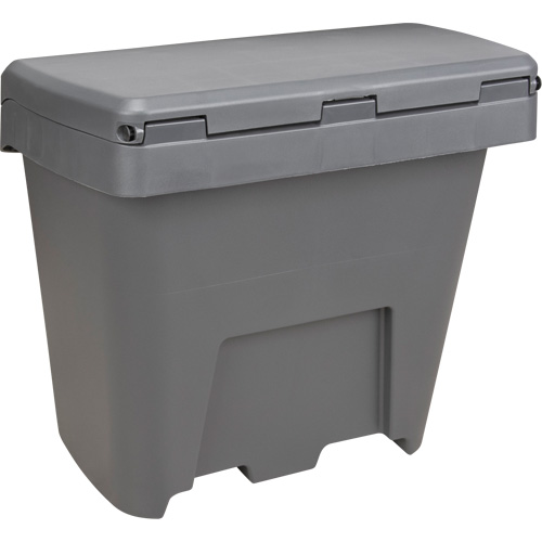 Salt & Sand Storage Bins, With Hasp, 21" x 27" x 26", 4.24 cu. ft., Grey Equipment World