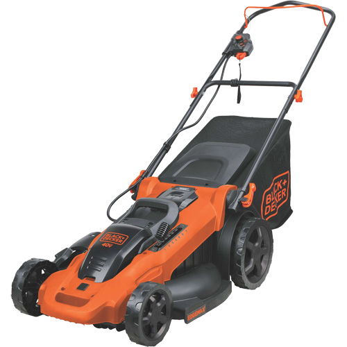 40V Max* Cordless Lawn Mower Kit, Push Walk-Behind, Battery Powered, 20" Cutting Width Equipment World