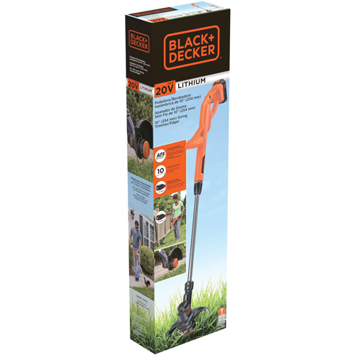 Max* Cordless String Trimmer/Edger Kit, 10", Battery Powered, 20 V Equipment World