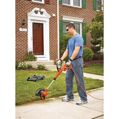 3-in-1 Compact Mower, Push Walk-Behind, Electric, 12" Cutting Width Equipment World