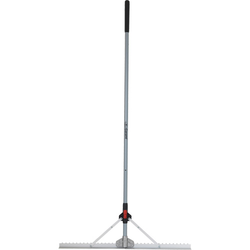 Landscaping Level Rake with Folding Head, Fibreglass Handle, 36" W, Aluminum Blade Equipment World
