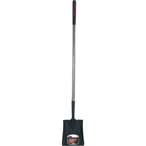 Pelle carr&eacute;e, Bois, Manche en Droite ergonomique, Longueur 62" Equipment World
