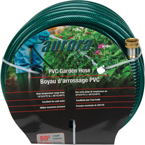 Garden Hose, PVC, 5/8" dia. x 50' Equipment World