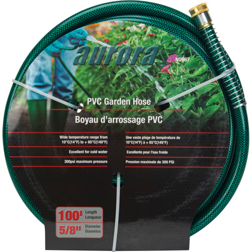 Garden Hose, PVC, 5/8" dia. x 100' Equipment World