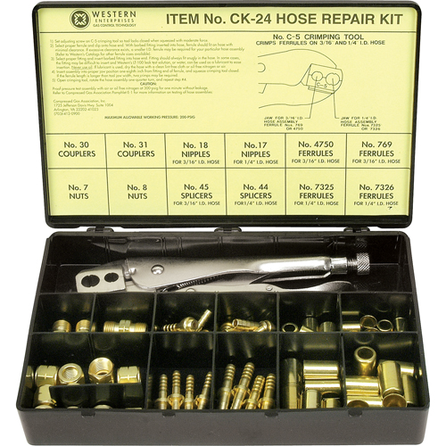 Hose Repair Kit, Brass Equipment World