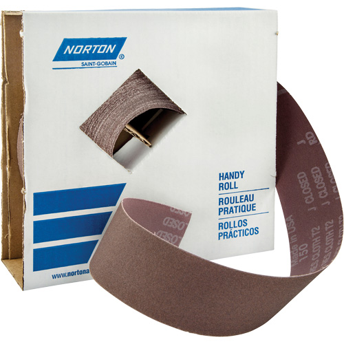 Shop Rolls - Metalite K225 Shop Rolls, Aluminum Oxide, 2" W x 150' L, 400 Grit Equipment World