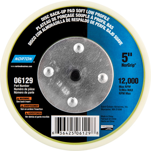 Back Up Pads For PSA & Hook And Loop Paper Discs Equipment World