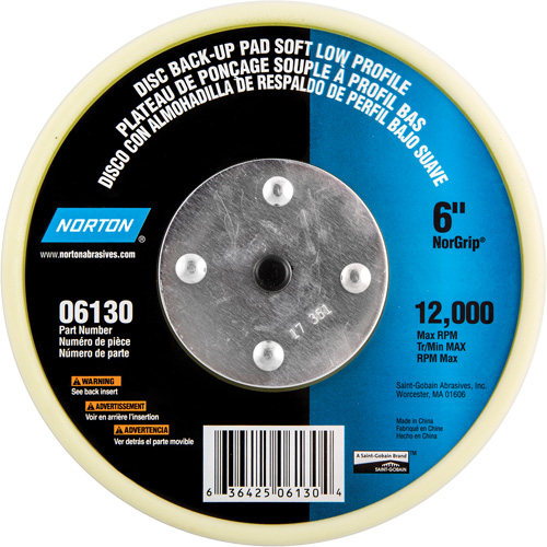 Back Up Pads For PSA & Hook And Loop Paper Discs Equipment World