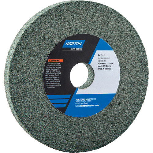 Bench Grinding Wheels - Gemini, 7" x 1", 1" Arbor Equipment World