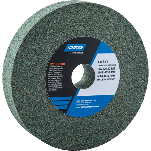 Bench Grinding Wheels - Gemini, 6" x 3/4", 1" Arbor Equipment World