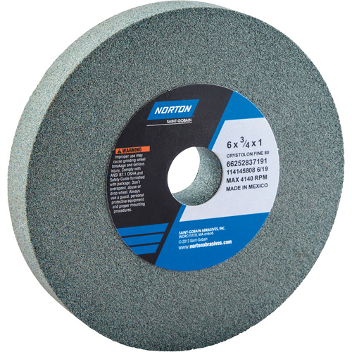 Bench Grinding Wheels - Gemini, 6" x 3/4", 1" Arbor Equipment World