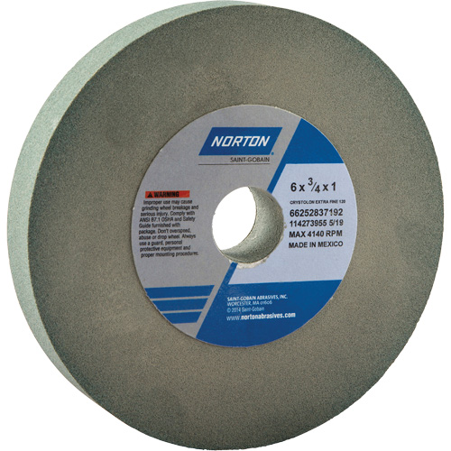Bench Grinding Wheels - Gemini, 6" x 3/4", 1" Arbor Equipment World