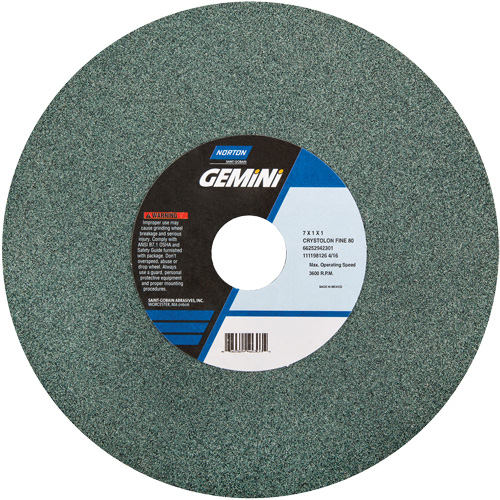 Bench Grinding Wheels - Gemini, 6" x 1", 1" Arbor Equipment World