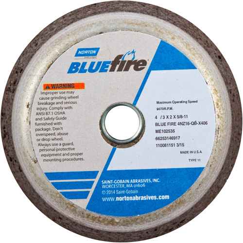 Disque &agrave; &eacute;barbage portatif non renforc&eacute; BlueFire Equipment World